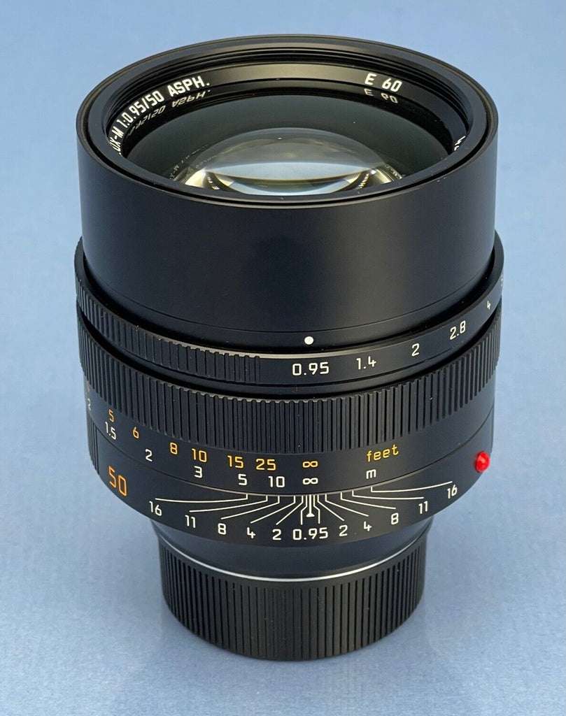 Leica 50mm f/1.2 Noctilux-M ASPH. M-Mount Lens, Black Anodized, 6-Bit {E49}  11686 at KEH Camera