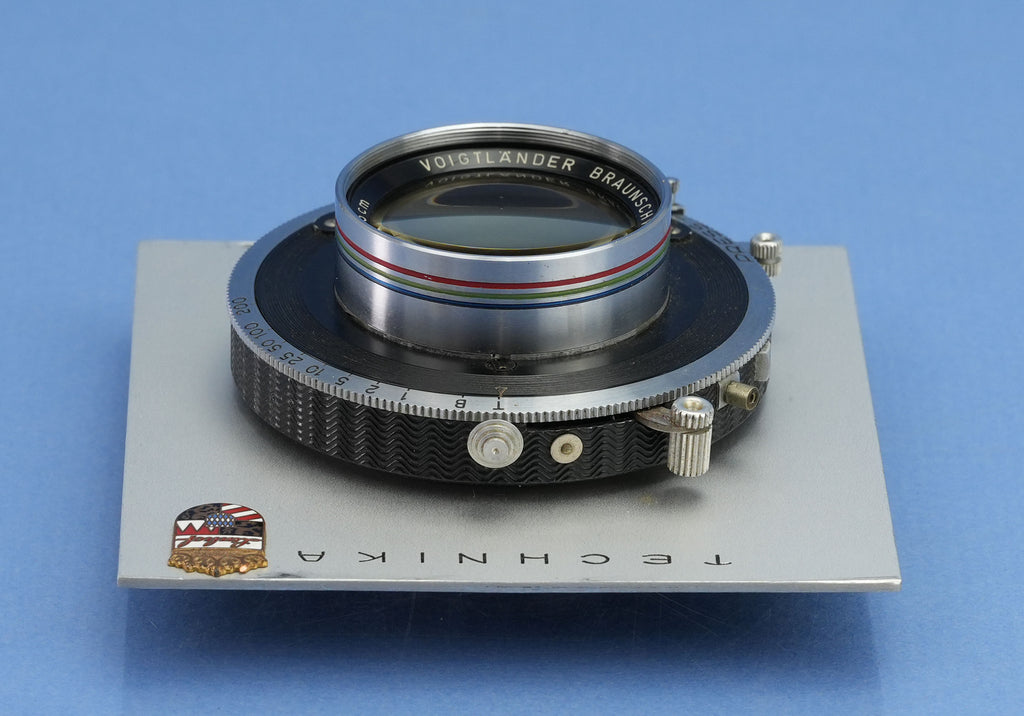 VOIGTLANDER APO-LANTHAR 150MM F4.5 LENS +COMPUR SHUTTER +TECHNIKA BOAR –  Setadel Studios