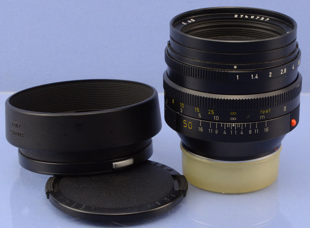 LEICA 50MM NOCTILUX-M F1 11821 11822 E58 E60 EARLY PRODUCTION 