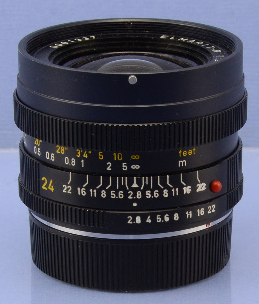 LEICA LEITZ 24MM ELMARIT-R F2.8 11221 LENS. PROTOTYPE #0001337