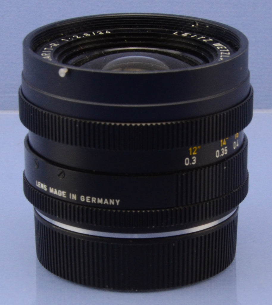 LEICA LEITZ 24MM ELMARIT-R F2.8 11221 LENS. PROTOTYPE #0001337