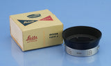 LEICA LEITZ IROOA LENS HOOD 35MM 50MM SUMMARON SUMMICRON F2 F2.8 SHADE MINT +BOX