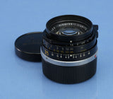 LEICA LEITZ 35MM SUMMILUX-M F1.4 M PRE ASPH CANADA 11870 LENS +CAPS. NICE!