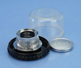 LEICA LEITZ 35MM SUMMARON F3.5 SOONC SCREW MOUNT LTM SM LENS +CONTAINER MINT!