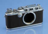 LEICA LEITZ IIIA 111a (MODEL G) PRE-WAR AGNOO CHROME RANGEFINDER CAMERA