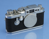 LEICA IIIG GOOEF CHROME RANGEFINDER SCREW MOUNT SM FILM CAMERA BODY NICE!