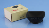 LEICA LEITZ SOOBY 12500 28MM F5.6 SUMMARON LATE 2nd VERSION LENS SHADE +BOX MINT