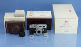 LEICA M6J 10440 40 YEAR JAHRE CAMERA +50MM ELMAR F2.8 +BOX SET # 1969-06 MINT!