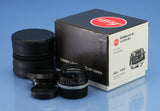 LEICA LEITZ 35MM SUMMILUX-M F1.4 M PRE ASPH LATE# GERMANY 11870 LENS +SHADE +BOX