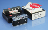 LEICA LEITZ M6 WETZLAR SILVER 10414 0.72 CHROME CAMERA BODY +BOX +PAPERS MINT