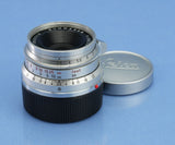 LEICA LEITZ 35MM SUMMARON F2.8 11306 M M2 M4 1ST VERSION 6 ELEMENT LENS +CAPS