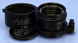 ALPA KERN-MACRO-SWITAR 50MM F1.9 BLACK AR LENS +FRONT CAP +SHADE NICE!