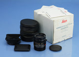 LEICA LEITZ 35MM SUMMILUX-M F1.4 DOUBLE AA ASPHERICAL 11873 LENS +BOX SET MINT!