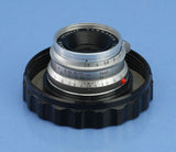 LEICA LEITZ 35MM SUMMARON F2.8 11306 VINTAGE CHROME M LENS +CAP +UV +CASE