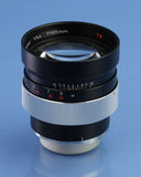 CONTAREX CARL ZEISS PLANAR 85MM F1.4 T* LENS +SHADE +CAPS +CASE RARE!