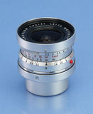 LEICA LEITZ 21MM SUPER-ANGULON F3.4 CHROME M 11103 LENS +CAPS +SHADE +BOX MINT