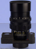 LEICA LEITZ 135MM F2.8 ELMARIT BLACK M LENS 11829 + EYES +CAPS