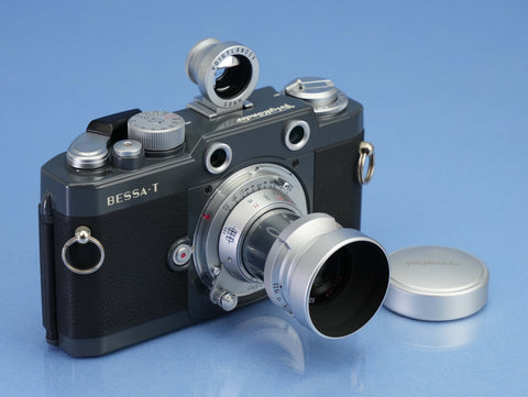 VOIGTLANDER BESSA-T 101 GREY JAHRE CAMERA SET +50MM F3.5 HELIAR