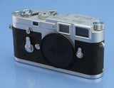 LEICA LEITZ M3 SS 10150 IGEMO CAMERA BODY LATE # NO GUARD #1157535 NEAR MINT!