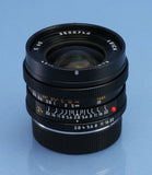 LEICA LEITZ ELMARIT-R 24MM F2.8 LATE # 11257 3RD CAM E60 LENS +12523 HOOD +BOX