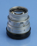 LEICA LEITZ SUMMICRON 50MM F2 DUAL RANGE M LENS 11918 SOMNI +EYES +CAPS LATE #