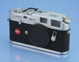 LEICA LEITZ M4-P 10416 70 JAHRE CHROME RANGEFINDER CAMERA +BOX +PAPERS MINT!