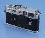 LEICA M6 PANDA TRAVELER 10414 CLASSIC CHROME RANGEFINDER CAMERA BODY +CASE RARE!