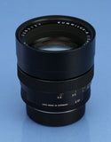 LEICA LEITZ 80MM SUMMILUX-R F1.4 3 CAM 11881 BLACK R LENS +CAPS +UV FILTER NICE!