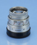 LEICA LEITZ 50MM SUMMICRON F2 CHROME DUAL RANGE M LENS 11918 SOMNI +EYES +BOX