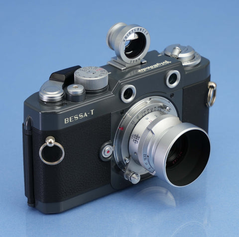 VOIGTLANDER BESSA-T 101 GREY JAHRE CAMERA SET +50MM F3.5 HELIAR