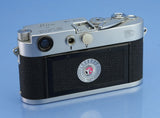 LEICA LEITZ M3 c.1957 IGEMO 10150 CHROME CAMERA BODY TRANSITIONAL #874452 CLEAN!