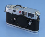 LEICA LEITZ M6 WETZLAR SILVER 10414 0.72 CHROME CAMERA BODY +BOX +PAPERS MINT