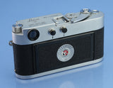 LEICA LEITZ M3 SS 10150 IGEMO CAMERA BODY LATE # NO GUARD #1157535 NEAR MINT!