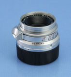 LEICA LEITZ 35MM SUMMARON F2.8 11306 M M2 M4 1ST VERSION 6 ELEMENT LENS +CAPS