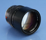 LEICA LEITZ 75MM SUMMILUX-M 11810 F1.4 M BLACK LENS LATE # GERMAN +CAPS