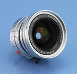 LEICA LEITZ 11897 21MM ELMARIT-M F2.8 ASPH SILVER CHROME WIDE ANGLE M E55 LENS