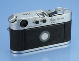 LEICA LEITZ M4-P 10416 70 JAHRE CHROME RANGEFINDER CAMERA +BOX +PAPERS MINT!