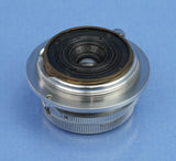 LEICA LEITZ 28MM SUMMARON F5.6 CHROME SNOOX SM LTM SCREW MOUNT LENS +CAPS