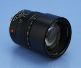 LEICA LEITZ 90MM SUMMICRON-M F2 11136 PRE APO ASPH BLACK M55 LENS +CAPS CLEAN!