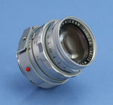 LEICA LEITZ SUMMICRON 50MM F2 DUAL RANGE M LENS 11918 SOMNI +EYES +CAPS LATE #