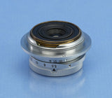 LEICA LEITZ 28MM SUMMARON F5.6 CHROME SNOOX SM LTM SCREW MOUNT LENS +CAPS