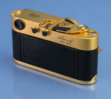 LEICA M4-2 GOLD JAHRE M 10420 CAMERA OUTFIT +50MM 1.4 SUMMILUX LENS +BOX +PAPERS