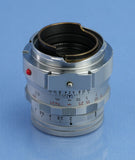 LEICA LEITZ SUMMICRON 50MM F2 DUAL RANGE M LENS 11918 SOMNI +EYES +CAPS LATE #