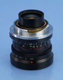 LEICA LEITZ 28MM ELMARIT F2.8 1ST VERSION WEZTLAR BLACK PAINT M 11801 LENS +HOOD