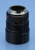 LEICA LEITZ 90MM SUMMICRON-M F2 11136 PRE APO ASPH BLACK M55 LENS +CAPS CLEAN!