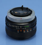 CANON 55MM F1.2 FD S.S.C ASPHERICAL ASPH SLR FD MOUNT LENS +CAPS +BS-58 SHADE