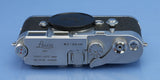 LEICA LEITZ M3 10150 IGEMO CHROME CAMERA BODY TRANSITIONAL #855494 SERVICED!