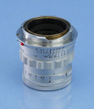 LEICA LEITZ 50MM SUMMICRON F2 CHROME 11118 RIGID M LENS +CAP RARE TRANSITIONAL!