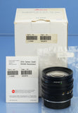 LEICA LEITZ 19MM ELMARIT-R F2.8 2ND VERSION 11258 LENS +BOX +SHADE +PAPERS MINT!