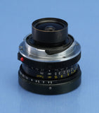 LEICA 21MM SUPER-ANGULON F3.4 BLACK M 11103 WIDE ANGLE LENS +CAPS +VIEWFINDER